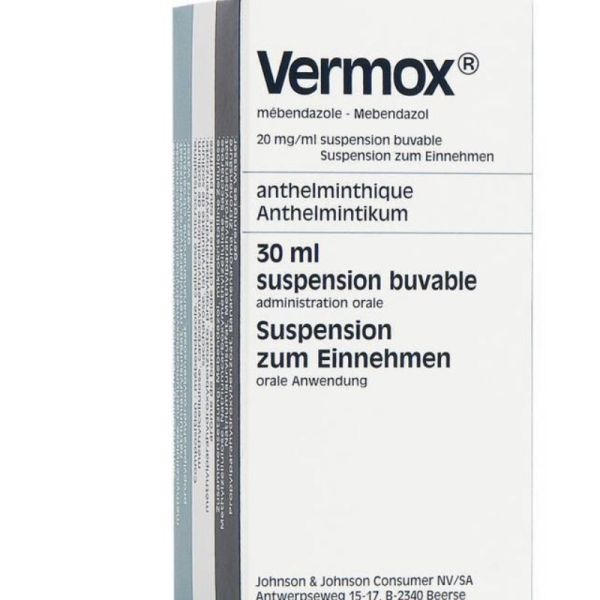 Vermox susp  30ml 2%